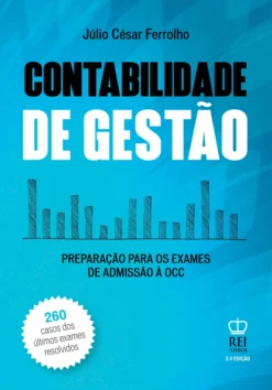 Capa do livro Capa Contabilidade de gestão Preparação para os Exames de Admissão à OCC