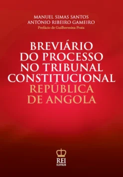 Capa do livro Breviário do Processo no Tribunal Constitucional República de Angola