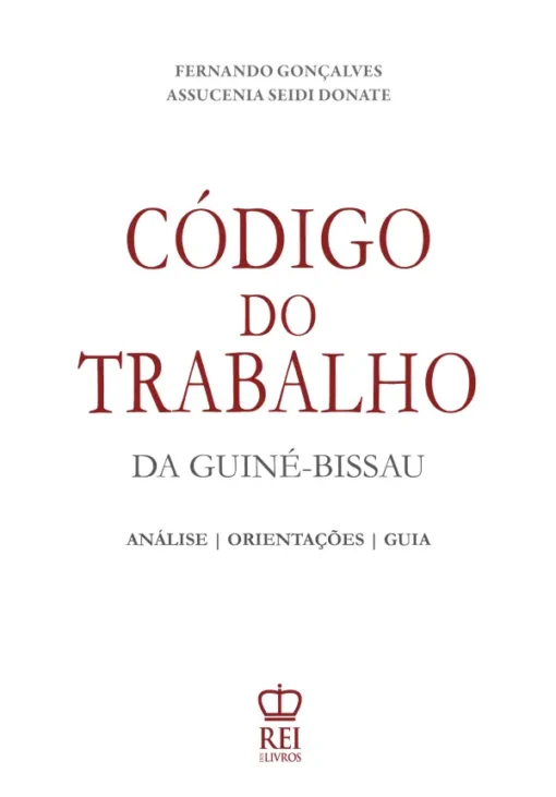 Capa do livro Código do Trabalho da Guiné-Bissau
