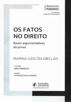 Capa do livro Os Fatos no Direito bases argumentativas da prova