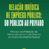 Capa do livro Relação Jurídica de Emprego Público: Do Público ao Privado