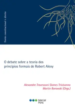 Capa do livro O Debate sobre a teoria dos princípios formais de Robert Alexy