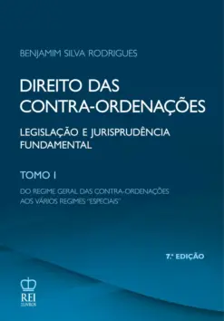 Capa do livro Direito das Contra-ordenações Tomo I