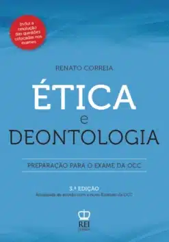 Capa do livro Ética e Deontologia preparação para o exame da occ 3 edição