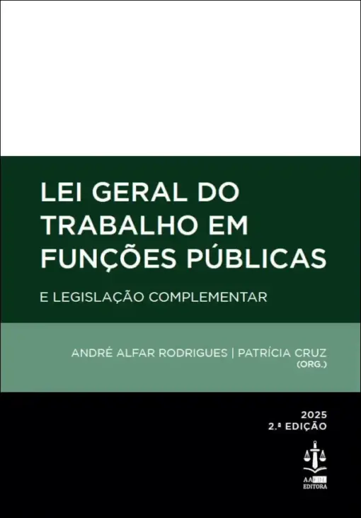 Capa do livro Lei Geral do Trabalho em Funções Públicas e Legislação Complementar