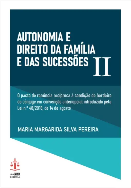 Capa do livro Autonomia e Direito da Família e das Sucessões
