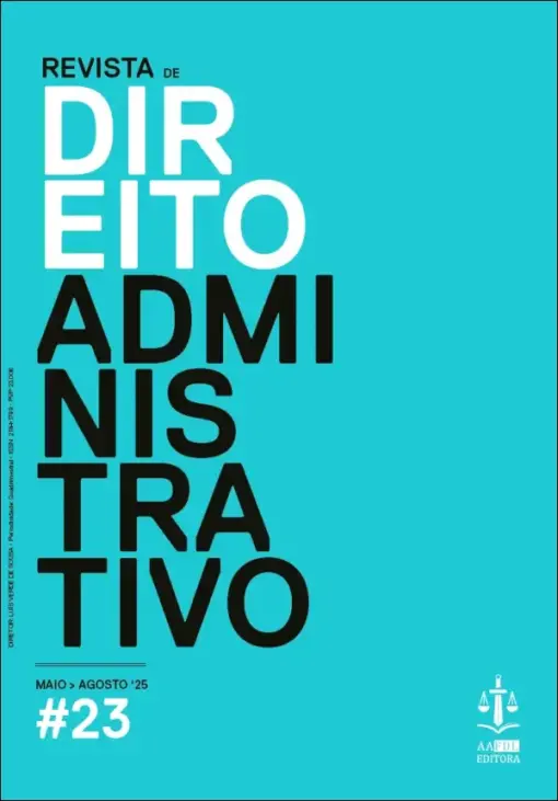 Capa do livro Revista de Direito Administrativo n.º 23