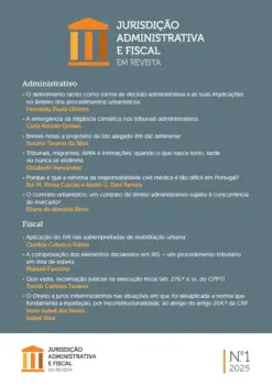 Capa Jurisdição Administrativa e fiscal em revista 2025 n.º1
