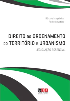 Capa do livro Direito do Ordenamento do Território e do Urbanismo