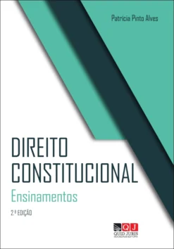 Capa do livro Direito Constitucional: Ensinamentos