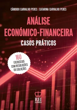 Capa do livro Análise Económico-financeira Casos Práticos